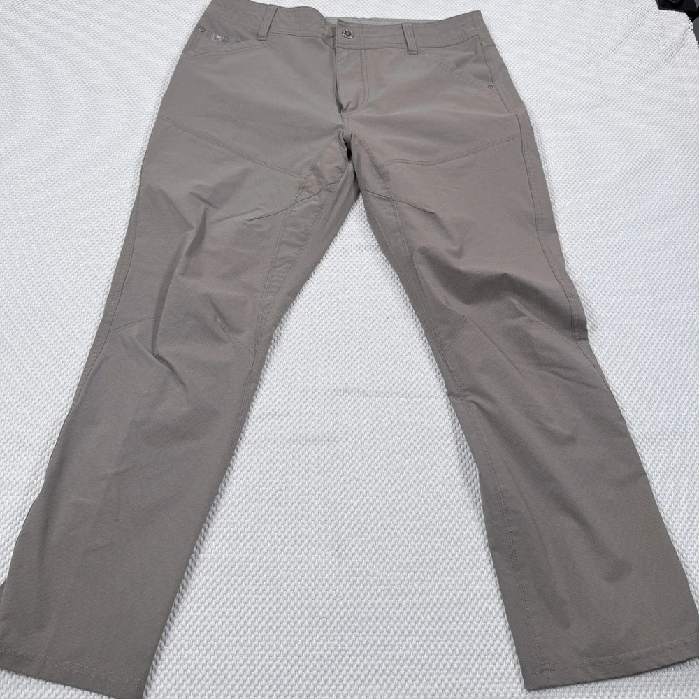 Kuhl Silencr Men's Gray Stretch Ripstop Outdoor Hiking Pants size 36x30